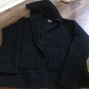 COPY - Abercrombie oversized open front jacket
